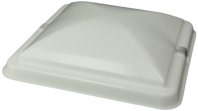 RV 14" x 14" Replacement Roof Vent Cover White