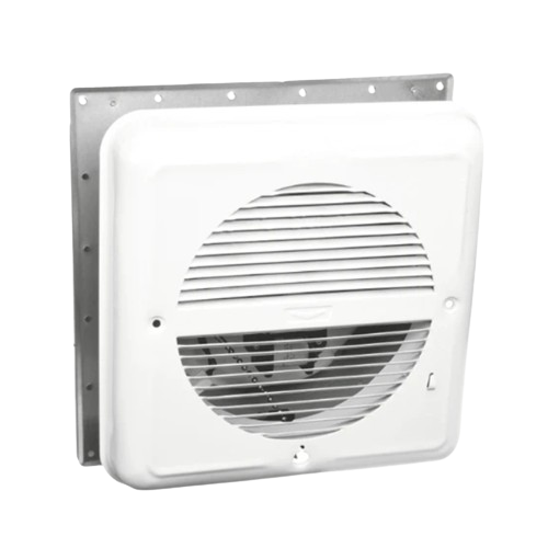 RV Sidewall Vent Replacement 110V Fan White