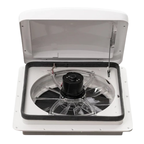 RV High Air Flow Ventilation System - White