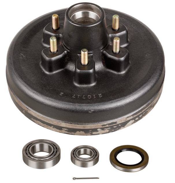 12" Brake Hub 6-5.5; 1/2" stud; 6000# with Bearing Cone Kit