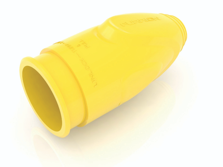 50A M Plug PVC Cover, (Yellow)