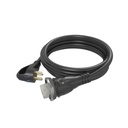 50ft 50A 125/250V RV Power Smart Cordset, 14-50P + SS-2R (black)