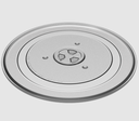 Furrion Replacement Glass Turntable for 1.5 cu.ft. Over-the-Range Microwave