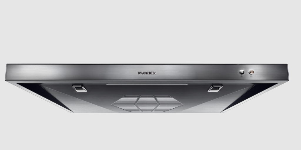Furrion 12V Ducted RV Range Hood with Charcoal Filter - 24" Stainless Steel