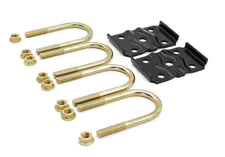 Trailer Axle U-Bolt Mounting Kit – 2-3/8" Tube, 3,000–5,000 lb Capacity (6-Pack)