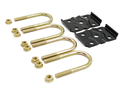Trailer Axle U-Bolt Mounting Kit – 2-3/8" Tube, 3,000–5,000 lb Capacity (6-Pack)
