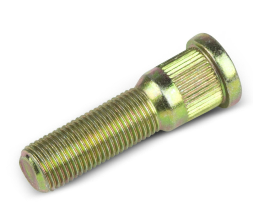 Wheel Lug Stud, 1/2"-20 UNF x 1.98", 0.0617" Knurl