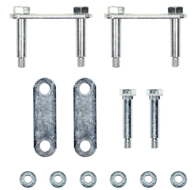 Single Axle AP kit, 3-1/8" link, No EQ, Std Bolts