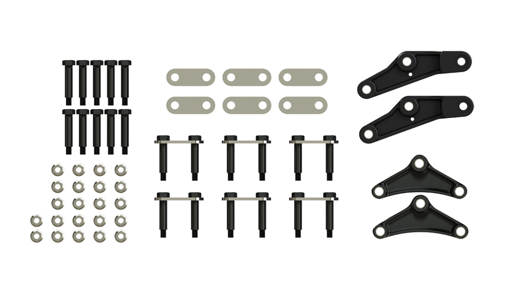 Triple Axle AP Kit with Standard Equalizer and Standard Bolts