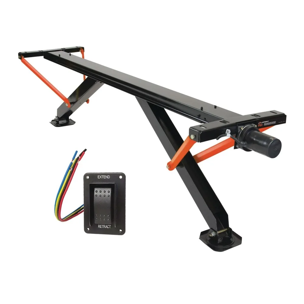 High-Speed RV Power Stabilizer Jack System with Black Switch Kit