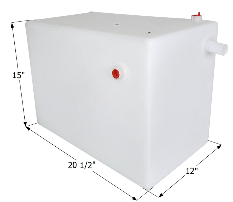 Fresh Water Tank WT3854 - 12 Gal.