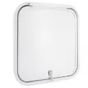 Porte de compartiment RV | Ronde | Blanche | 18" x 18"