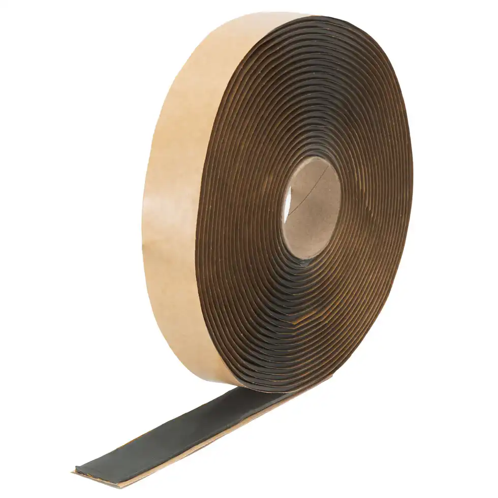 Hengs Butyl tape ( Black 1/8x 1 x 30ft ) RV putty tape Non trimmable
