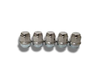 ToughGrade 1/2 Chrome Lug Nut 3/4 Head 5 Pack