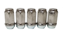 ToughGrade 9/16 Chrome Lug Nut 7/8 Hex Head 5 Pack