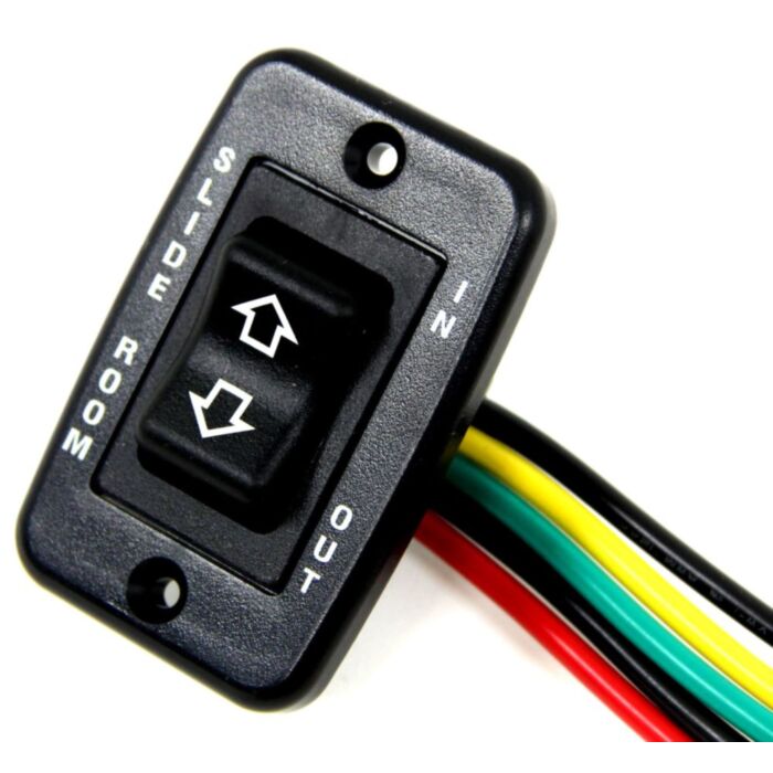 RV Slide-Out Electric Switch Assembly - Black #117460