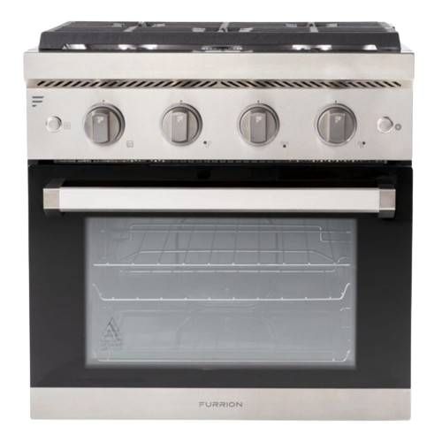 Furrion Chef Collection 24" RV 3-Burner Gas Range Stainless Steel