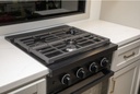 Furrion Chef Collection 24" RV 3-Burner Gas Range Black