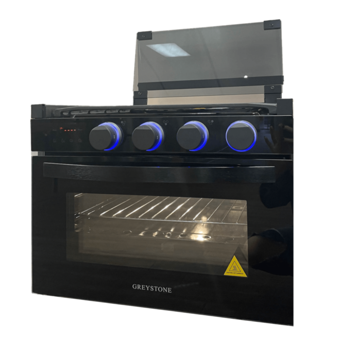 Greystone® Gas Digital RV Range - 12V, 17"