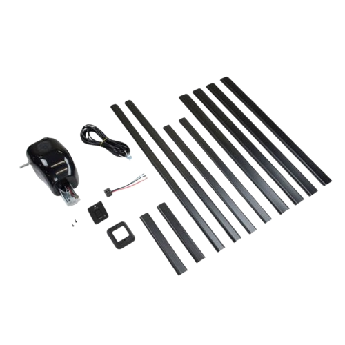 Manual Crank Style To Power Awning Conversion Kit, Black    Solera 