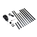 Solera Manual Crank Style To Power Awning Conversion Kit, Black