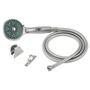 Shower Head; Hand Held; Brushed Satin Nickel Plated; With Hose Kit