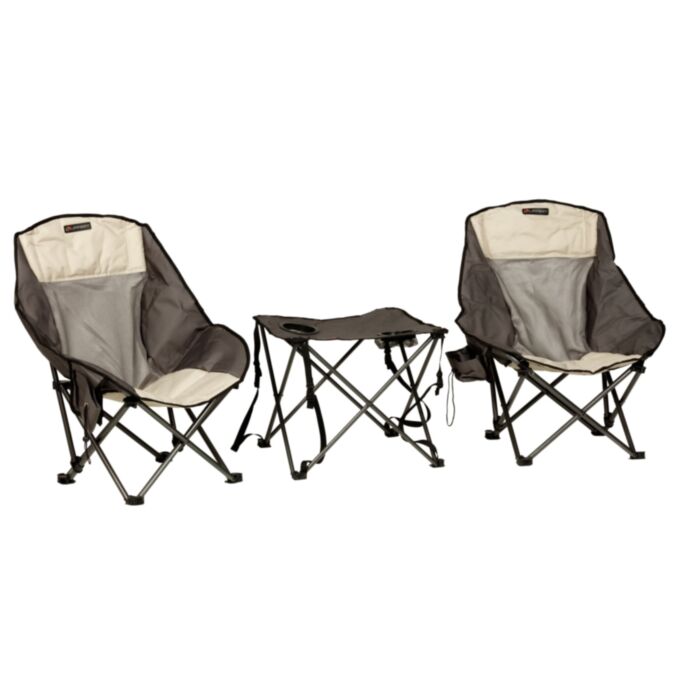 Baja™ Overlanding Chair & Table Set - Dark Grey / Sand