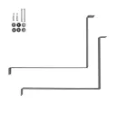 Ensemble de fixation en aluminium pour réservoir d'eau de 22 gallons – ProMaster