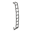 Mercedes Sprinter High-Roof Side Ladder by Curious Campervans