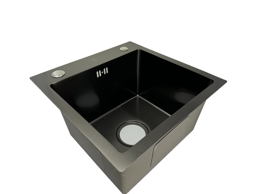 Premium Black Nanotech Van Conversion Sink 15.75"x15.75"