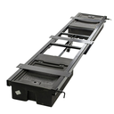 RV Underchassis Standard Double Bin Storage System with Spare Tire Carrier - 99.5" x 21.5"