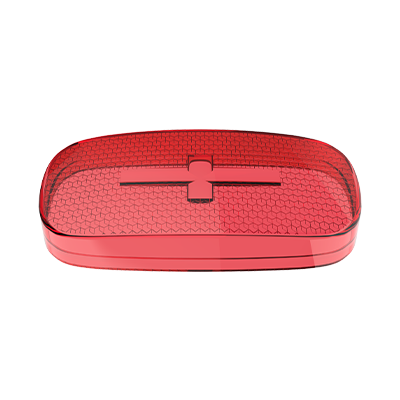 Rear marker light cover (red)