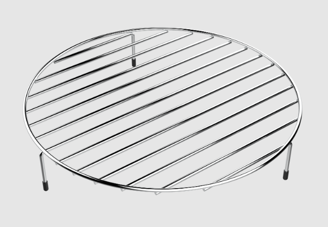 Round Wire Rack Assembly, 11 ¾” Diameter