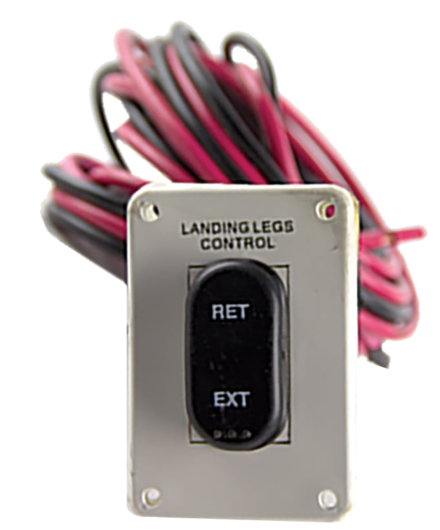 Replacement RV Landing Gear White IP-Rated Switch & Harness