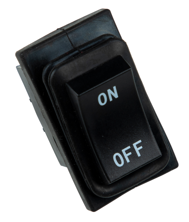 Waterproof On/Off Switch Assembly for Power Tongue Jack