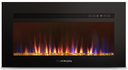 40 inch Built-in Electrical Fireplace with Crystal Flame Effect– Flat Panel