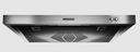 12V Range Hood with Charcoal Filter ductless Version, Stainless-steel