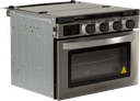 Greystone® Gas Digital RV Range - 12V, 17"