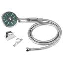 Shower Head; Hand Held; Chrome Plated; With Hose Kit