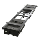 Underchassis Storage Container, Double, W/Spare Tire Carrier, 99.5"L X 19.125"W X 8.28"D