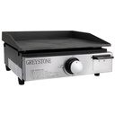 RV Griddle with Cast Iron Cooking Plate 17" with Grill Hose