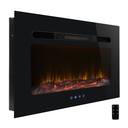 RV 26" Electric Fireplace with Wood Log Insert