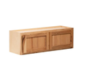 RV Microwave Wall Cabinet | Rustic Hickory