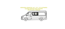 Sliding window rear opening - Driver Side Forward - MERCEDES SPRINTER