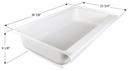 Shower Pan Right Hand Drain Deep SP2440RHD