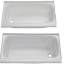 24" x 40" Bathtub - White