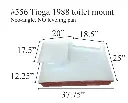 #556 Fleetwood RV fiberglass shower pan