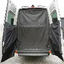 Exterior Rear Door Shower Curtain - Mercedes-Benz Sprinter 2007-2018