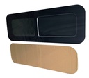 VWD 40" x 15" L Half-Slider Bunk Window - Driver Side