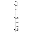 RV Toy Hauler Low Profile Universal 106" Collapsible Ladder with Hinges 